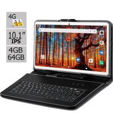 Планшет - телефон  Hoozo S 464 LTE Silver 4GB/64GB  IPS 10.1''  + Чехол-клавиатура