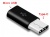 Переходник MicroUSB на Type-C - Black