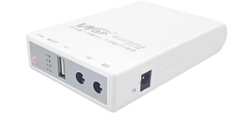 ДБЖ для роутера, повербанк MINI DC UPS WGP 5V-9V-12V, 10400mAh
