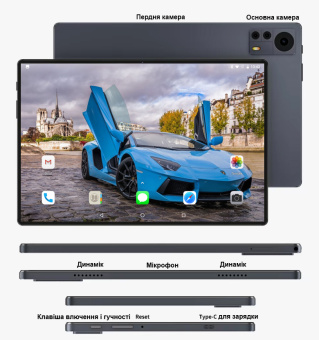 Планшет-телефон Hoozo LTE Tab332 Grey 3/32 DUAL SIM 10.1" IPS