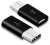 Переходник MicroUSB на Type-C - Black