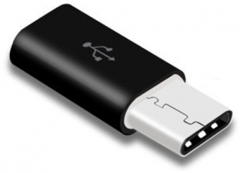 MicroUSB на Type-C - Black переходник