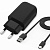 Сетевое зарядное устройство адаптер + кабель USB Tуpe-C Black